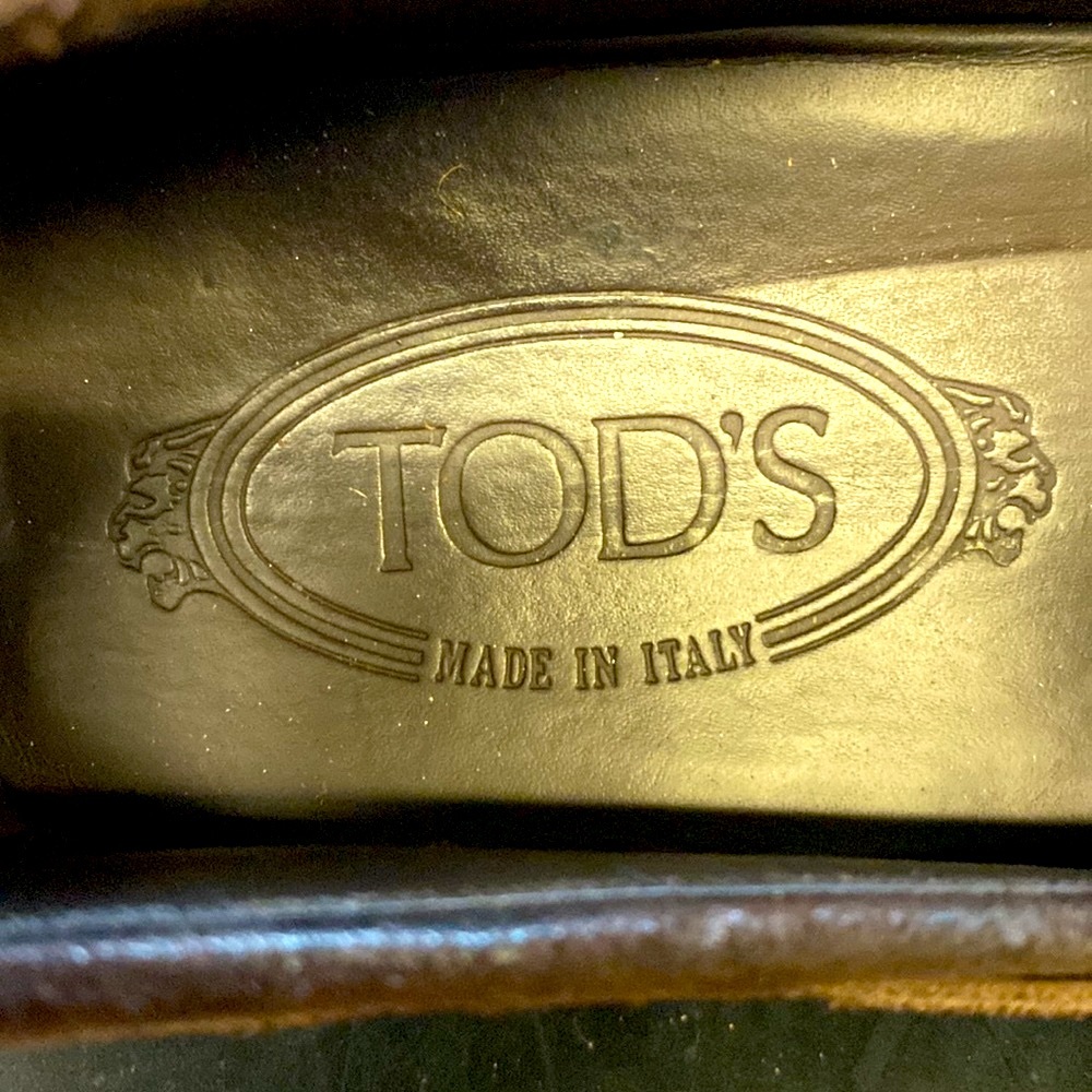 Tod's Brown Suede Loafers - Picture 5 of 6